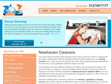 Tablet Screenshot of cleanersnewhaven.com